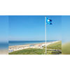 Vier blauwe vlaggen voor de stranden van de gemeente Schagen