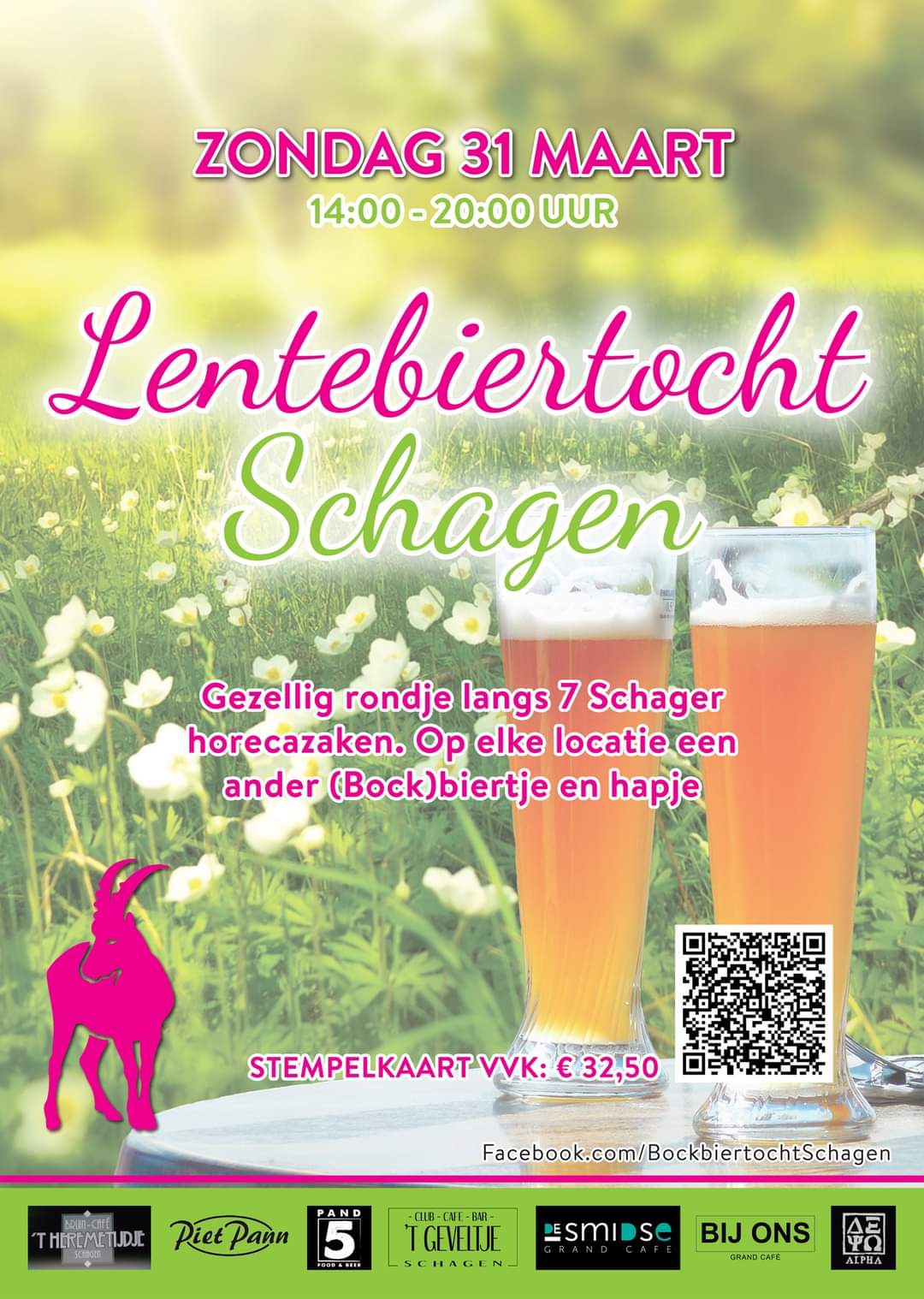 Lentebiertocht in Schagen 31 maart 2024